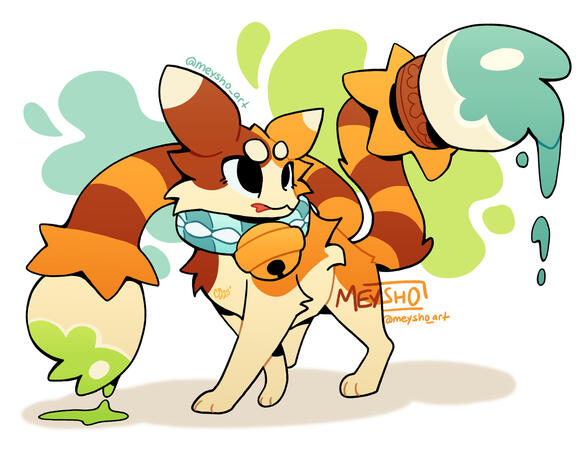 This character, (Critter) belongs to @fourleafisland.