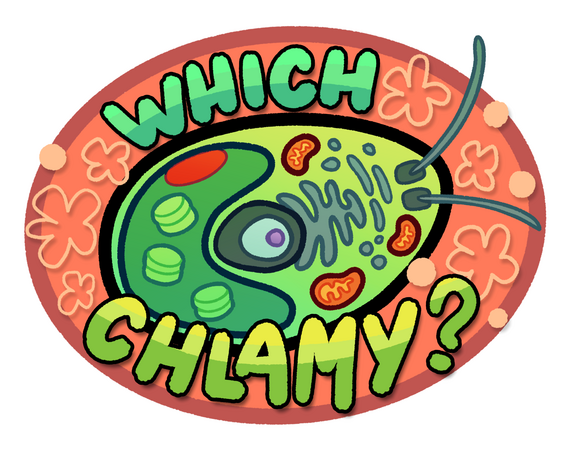 Chlamydomonas sticker designed for personal use.